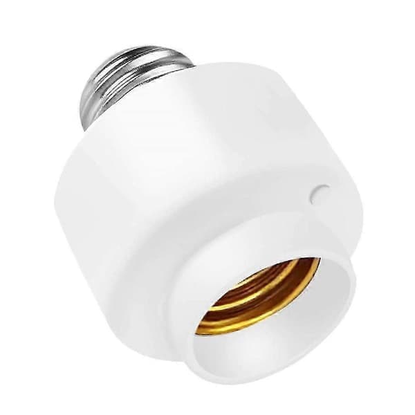 1-pack Tuya Smart Life Wifi Smart Glödlampssockeladapter E27 Strömbrytare Lamphållare för Hem js