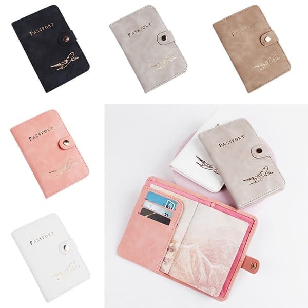 Deksel Kredittkort Passholder ROSA Rosa Pink