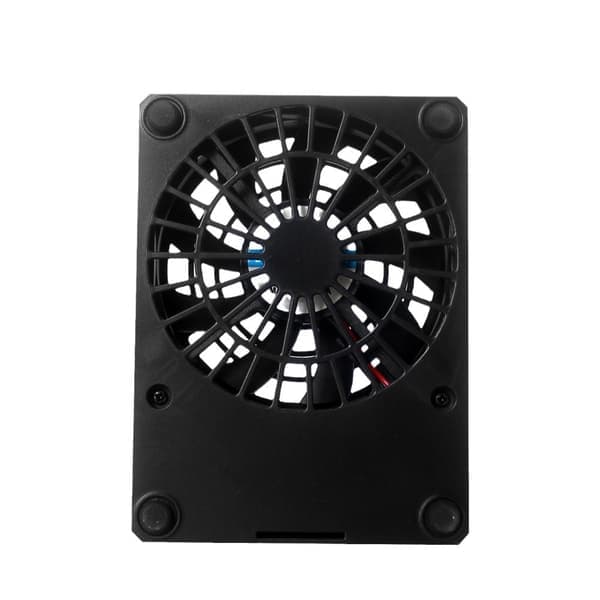 Reptilbur intelligent køleventilator med LED-display, stærk vind, ventilationsventilator, lav støj