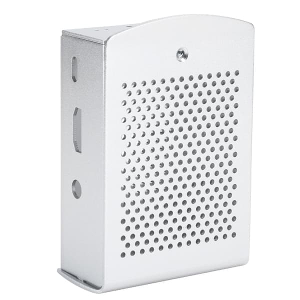 Aluminiumslegeringsdeksel for Raspberry Pi 3 b 2B hovedkort kjølebeskyttelsesboks sølv