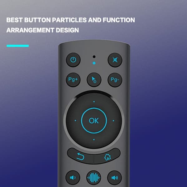 Bluetooth-kompatibel G20BTS trådløs fjernkontroll for Android TV-boks