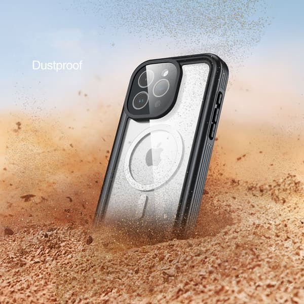 Vanntett mobiltelefondeksel til iPhone 15 Pro iPhone 15 Pro Max 128