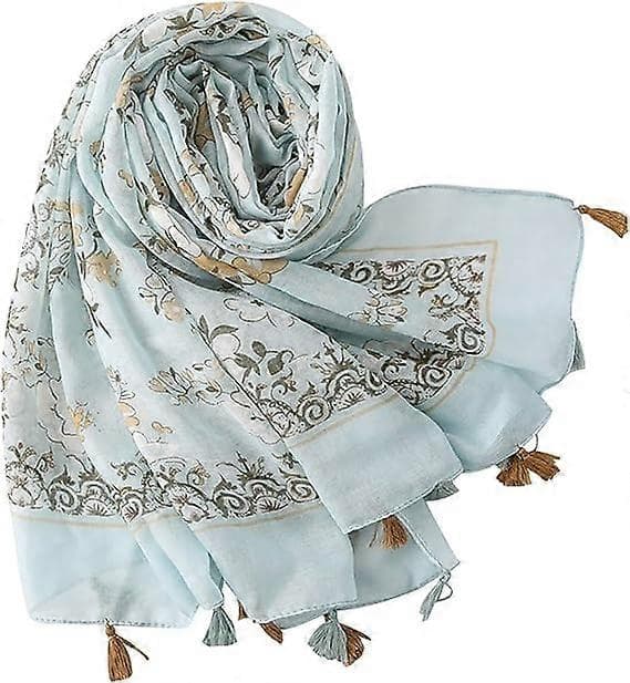 Lette tørklæder til damer, modeprint, tørklæde, sjal, wrap, lang stola til vinter, forår, efterår, sommer