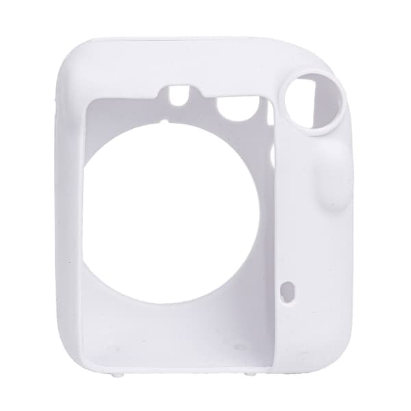 Mjukt silikonkameraskydd för FUJIFILM instax mini 12 Vit Vit