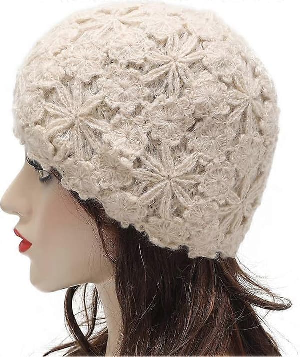 Vinter retro bøttehatt bowlerhatt for kvinner