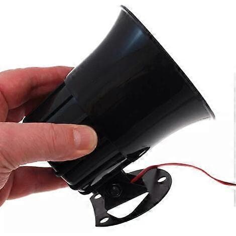 Tehokas langallinen torvisireeni - 12V virtalähde / 110 dB