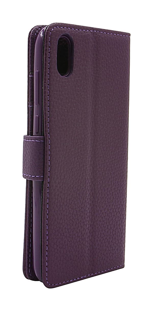 Nytt Standcase Plånbok Huawei Y5 2019 Lila Lila
