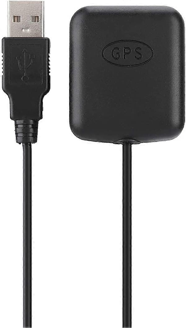 GPS-antenne, udstyret med 174 meter Rg3-kabel, GPS-antenne, ABS-materiale af høj kvalitet, til bil-GPS USB-adapter