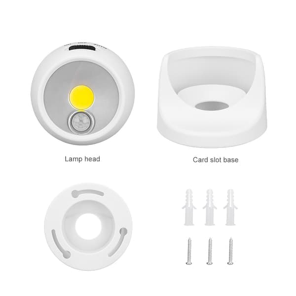 1 st 360° magnetisk sug USB uppladdningsbar kroppssensor