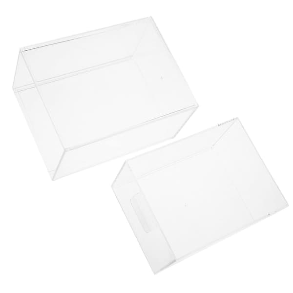 Gennemsigtig Makeup Organizer Akryl Kosmetik Etui til Opbevaring Stor Kapacitet