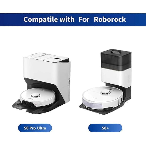 Tilbehørssett for Roborock S8+/S8 Pro Ultra robotstøvsuger reservedeler hovedbørste
