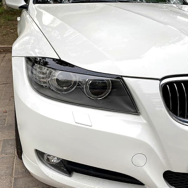 For 3-serie E90 E91 320I 330I 2005-2012 Frontlyktdeksel Dekorativ stripe Øyenbryn Deksel Trim Sti