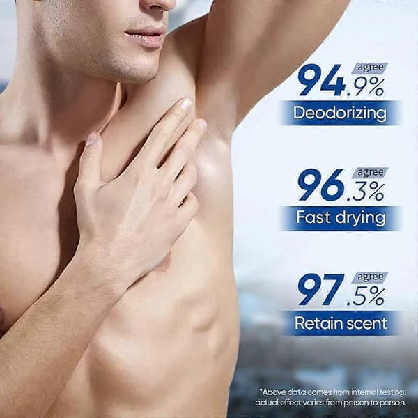 Deodorantstift for menn 20g Langvarig 48H Friskhet Anti Svette