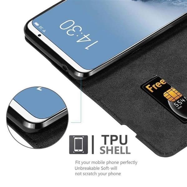 Etui til MEIZU 16 Deksel i NIGHT BLACK Svart