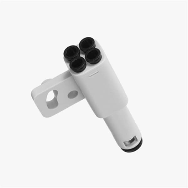 4-i-1 Materialrør Utvidelsesport for Bambu Lab 3D-printer PTFE-adapter for AMS, X1, P1, X1C, P1S