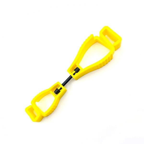 Hanskehholder Sikkerhetshanskeholder Plasthansker Gul Yellow