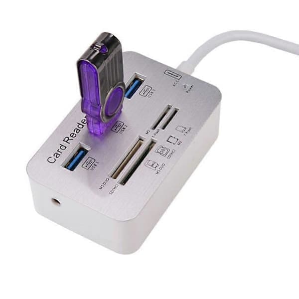 USB HUB 3.0 USB Splitter 3 Porte Extensor Multi USB Udvidelse Multiple 3 0 Hub SD Kortlæser USB3.