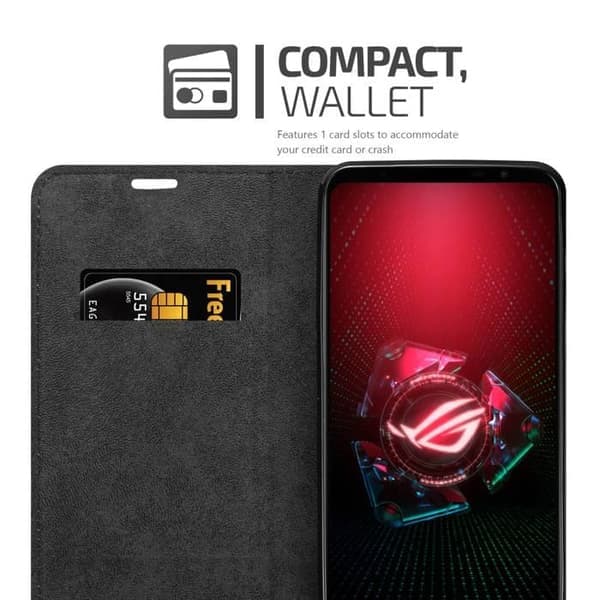 Etui til Asus ROG Phone 5 Etui i KAFFEBRUN brun
