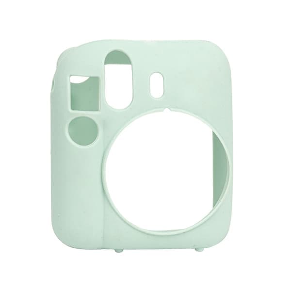 Mjukt silikonkameraskydd för FUJIFILM instax mini 12 Grön Grön