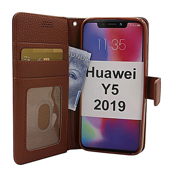 Uusi Standcase-lompakko Huawei Y5 2019 musta Svart