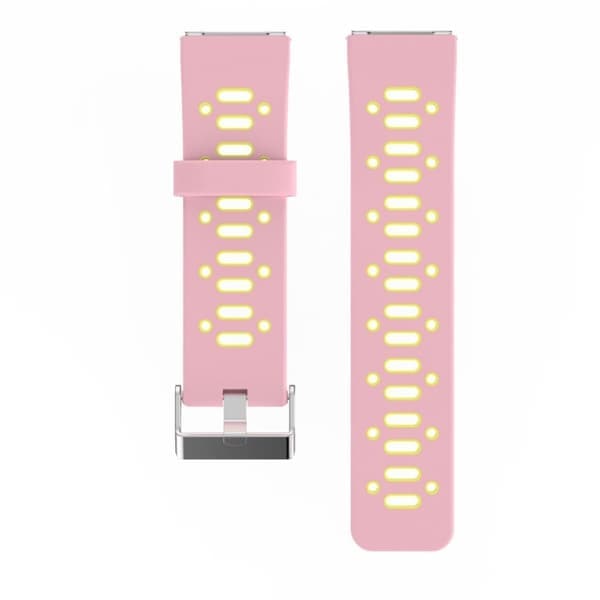 Fitbit Blaze Andningsbart Silikonarmband - Rosa Rosa