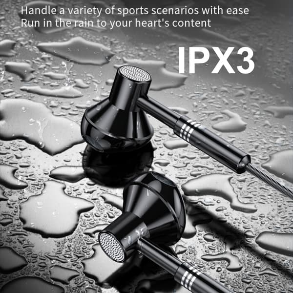 USB-C In-Ear Hovedtelefoner med Ledning DAC Sort sort