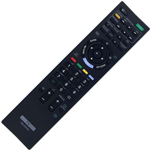 Fjernkontrollerstatning for RM-ED035 for Sony TV Svart