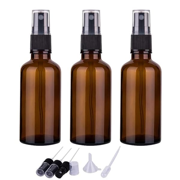 10/16 stk 15/30 ml ravfarget parfymeflaske med sprayforstøver A 30ml16pcs A 30ml16pcs