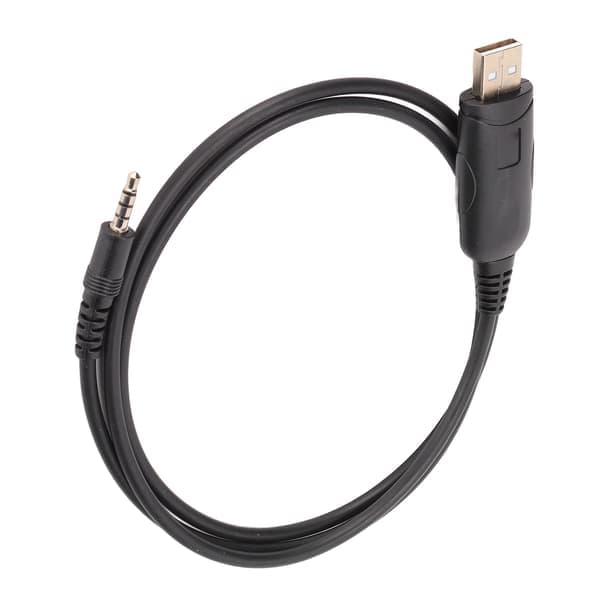 Programmeringskabel 3,5 mm/0,14 tommer Stabil USB-skrivefrekvenskabel for EVX‑216 EVX‑530 EVX‑531 EVX‑534 EVX‑539 CT‑106