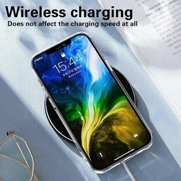 iPhone 16 Pro - Läpinäkyvä pehmeä kotelo Läpinäkyvä