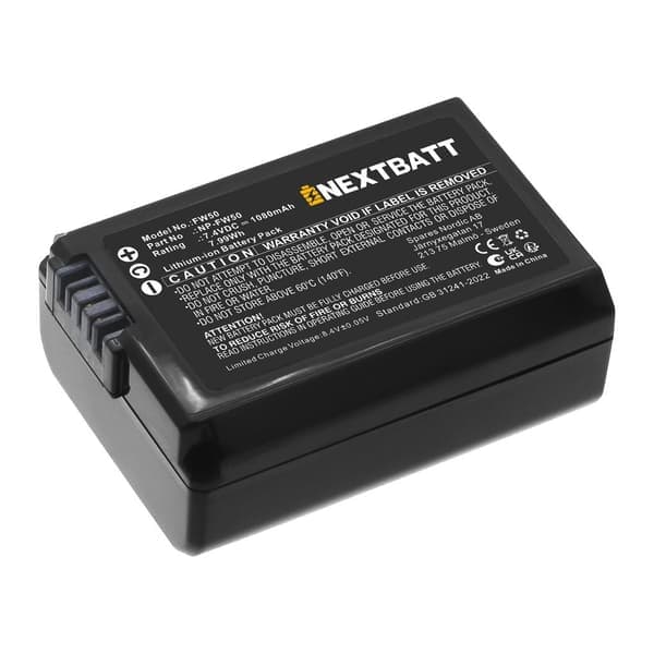 Batteri till Sony NP-FW50
