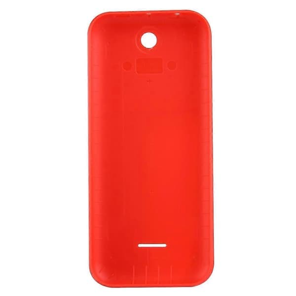 Ensfarget plast batterideksel til Nokia 225 Rød Red