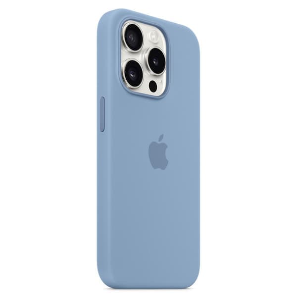 Silikondeksel med magnet til iPhone 15 Pro Max, kompatibel med MagSafe, lyseblå iPhone 15 Pro Max Lyseblå iPhone 15 Pro Max Light blue