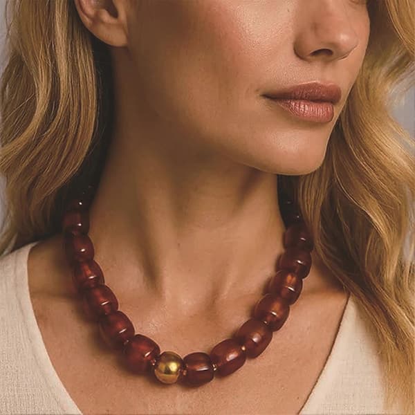 Boho Chunky Halskæde – Letvægts & Farveægte – til Kvinder 4