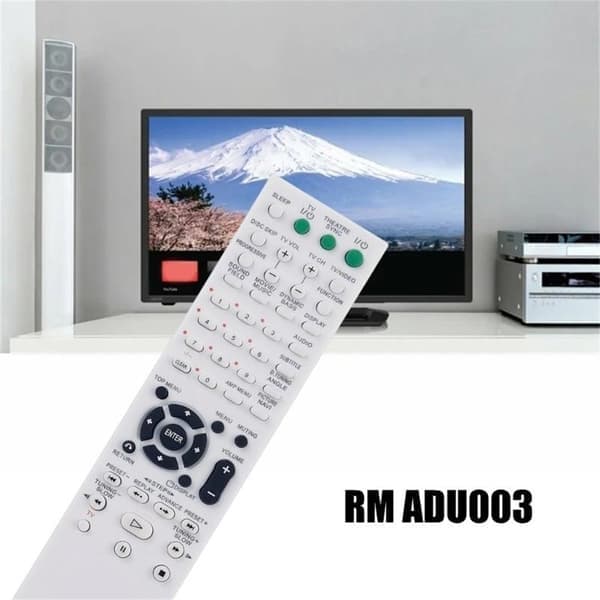 Fjernkontroll erstatning RM-ADU003 for Sony forsterker hvit