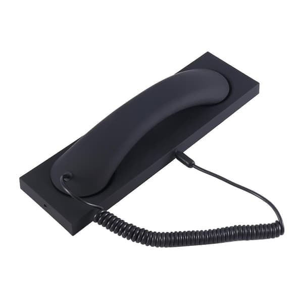 Universal retro telefonlur Smartphone Samtal Headset 3,5 mm Fast telefonmikrofon