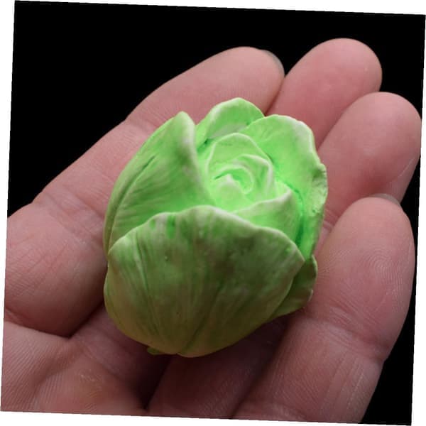 Silikon stearinlysform sett med 2 tulipan blomster krystall epoxy dråpeform DIY aromaterapi duftlys laging