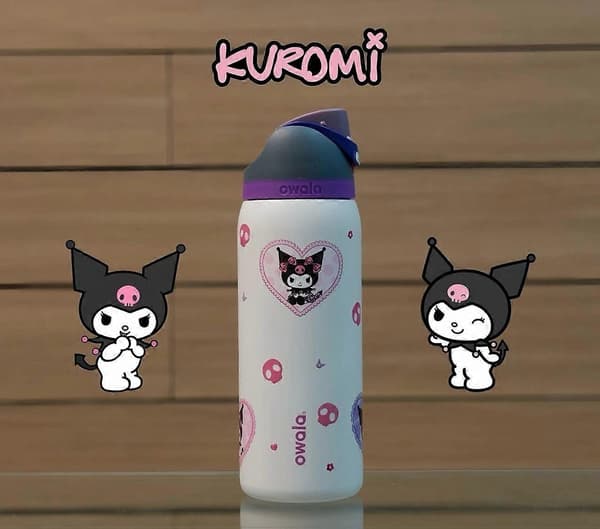 Owala 24/32oz FreeSip Vattenflaska Kuromi