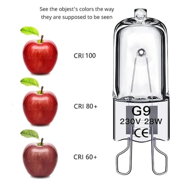 G9 Halogenlampor 28W, 230V, 10-pack 28W 28W 28W