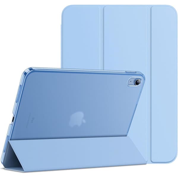 iPad (A16) 11./10. generasjon (2025/2022), Slim Stand Hard Shell-deksel (Blå)