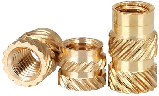 300 Gevindindsatser, M2, M2.5, M3, M4, M5, M6, Messing Varmeindsatser til Plastdele/3D Printerdele.