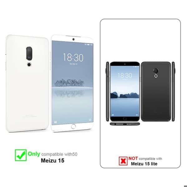 Etui til MEIZU 15 Etui i sort Udendørs- og arbejds-etui Sort