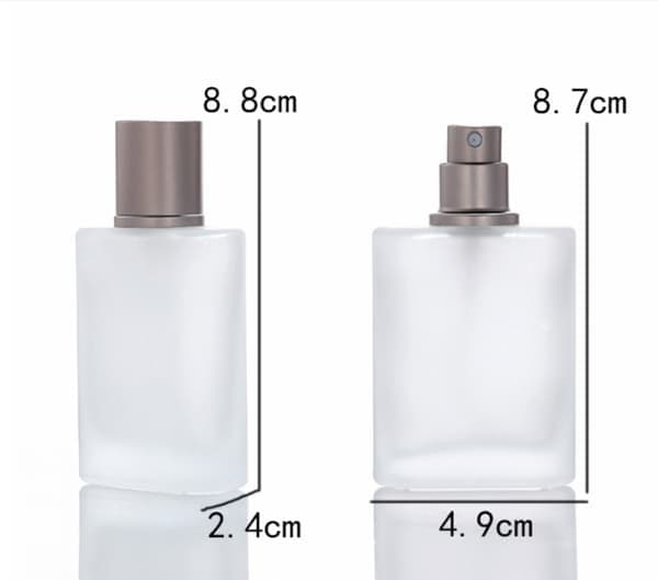 30 ml tom glas parfume sprayflaske, genopfyldelig 30 ml