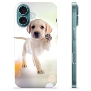 iPhone 16 TPU-fodral - Animerad hund