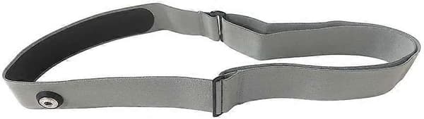 Taope Elastiskt Sport Pulsband Justerbart Bröstfäste Bälte Remmar Träningsutrustning Garmin Wahoo Polar (Grå Rem)