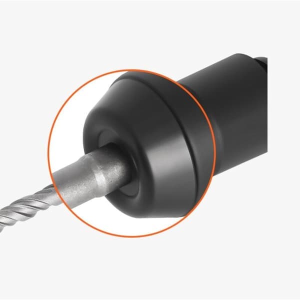 SDS-Max til SDS-Plus adapter med borepatron – CR-V stål – Selvlåsende til hurtigt skift – Til beton og murværk
