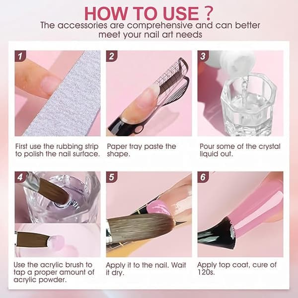 Poly Gel Slip Solution Kit - 150 ml Slip Solution til forlængelse af Poly Gel
