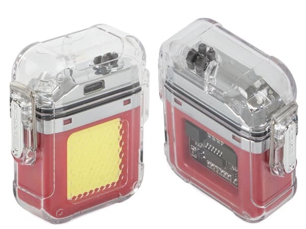 Plasmasytytin USB-latauksella ja COB LED -taskulampulla, 3 tilaa