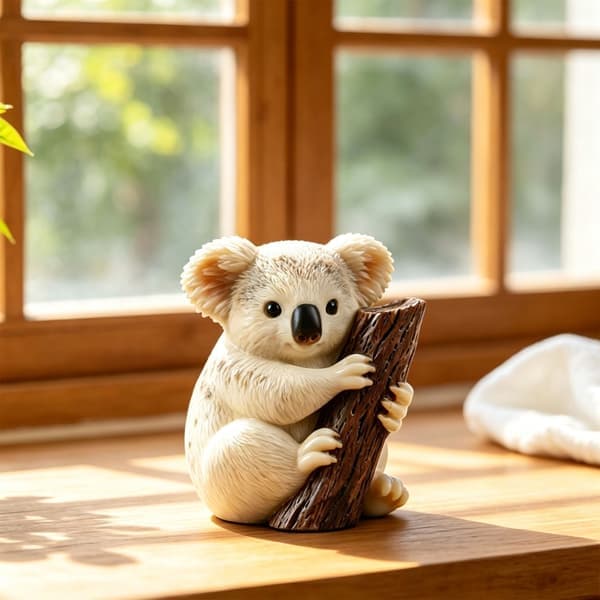 Hugging Tree Koala-formede silikonformer Allsidige silikonlysformer