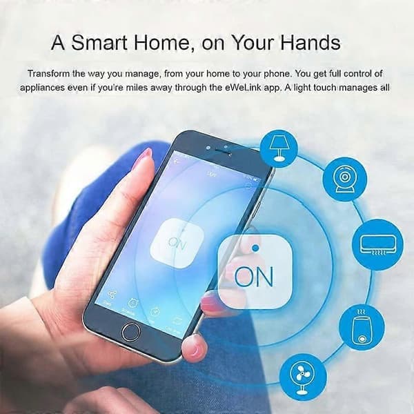 1-20 st SONOFF Basic R2 10A 2200W WiFi Smart Hem Strömbrytare Kontroll Timer